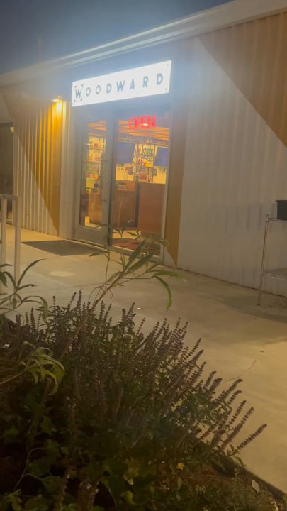 The Icehouse Project - The music from Woodward pizza is like someone screaming at you while you eat in a lovely outdoor garden area. - Food Court Near Me - Edmond, Oklahoma