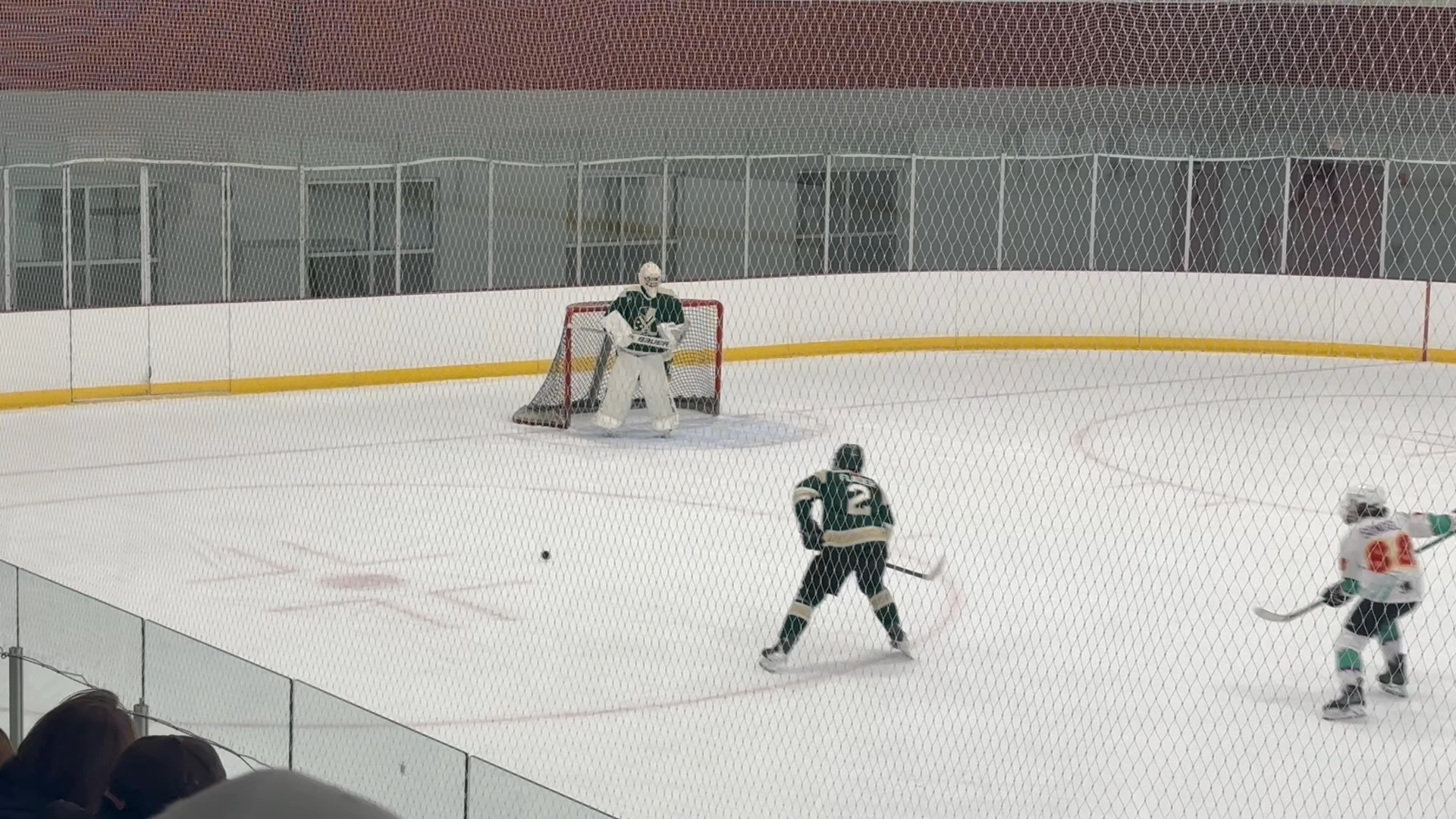 Ethan Weiner's Spectacular Saves | 1st Period Highlights