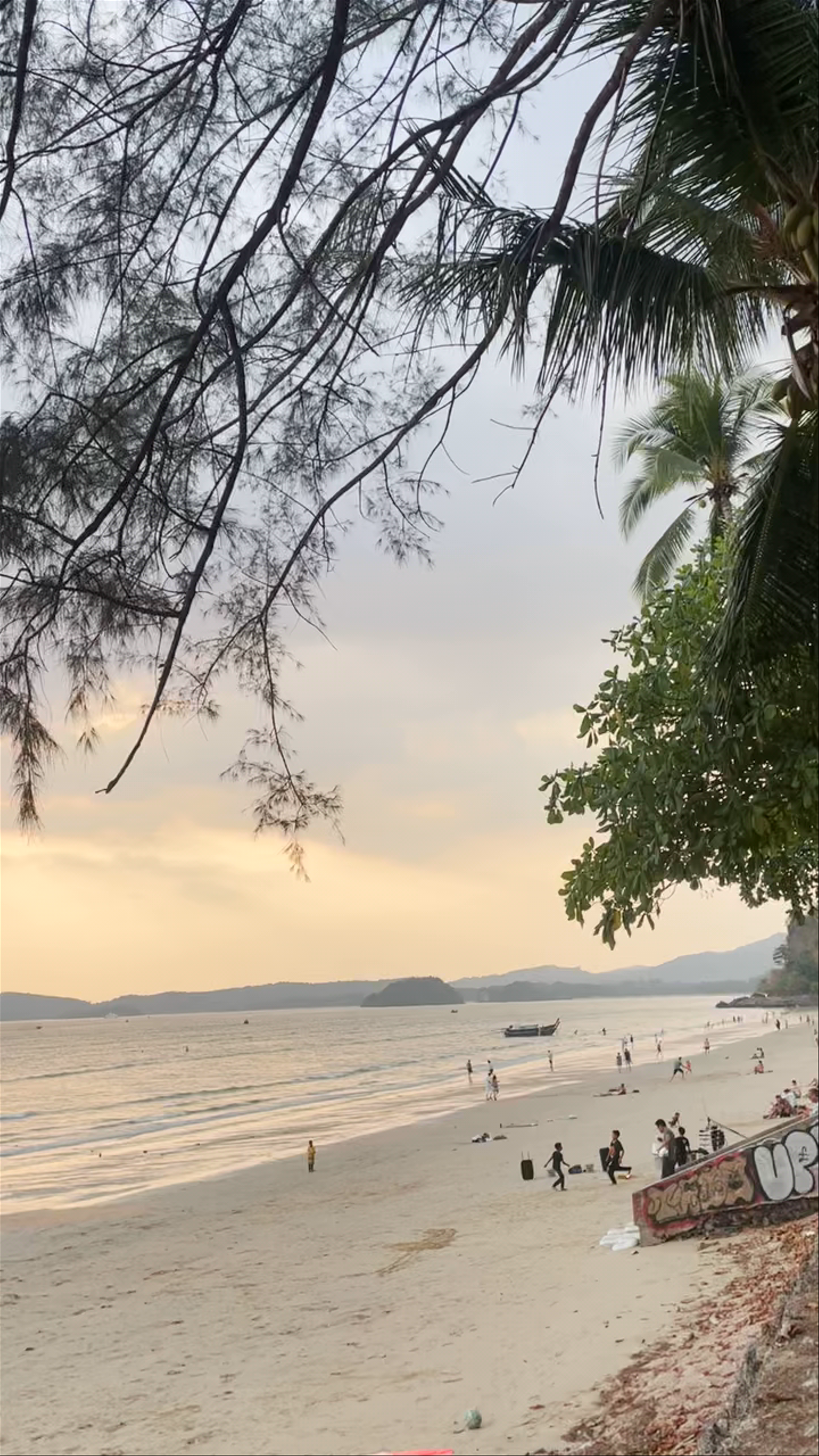 Ao Nang Beach Sunset Serenity in Krabi, Thailand