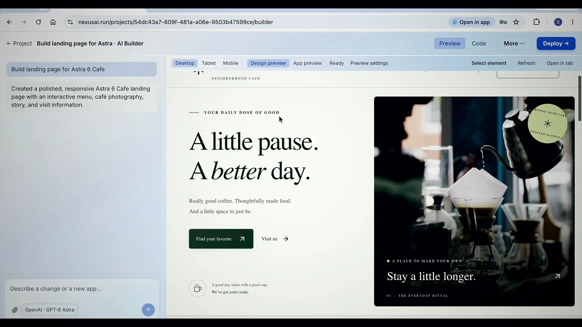 NEXUS AI APP BUILDER image 1
