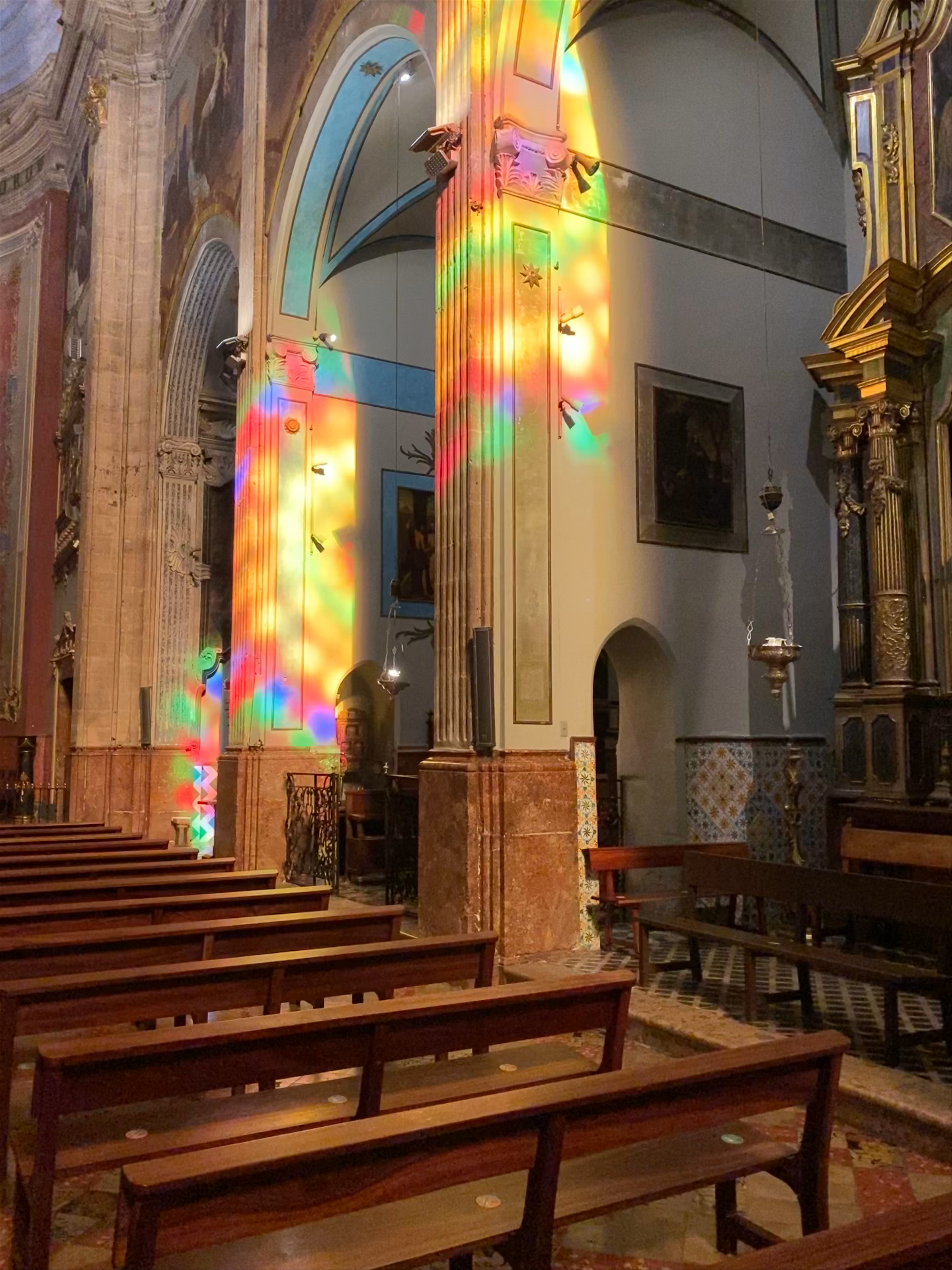 Visit the Santa Maria Dels Angels Church in Pollenca