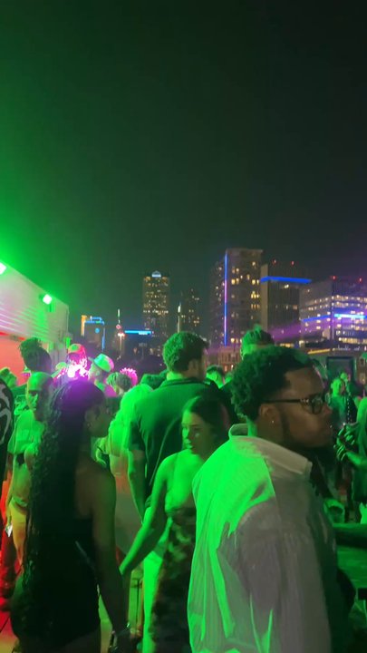 Rodeo Dallas - boiler roof around 10pm - Sports Bars Near Me - Dallas, Texas