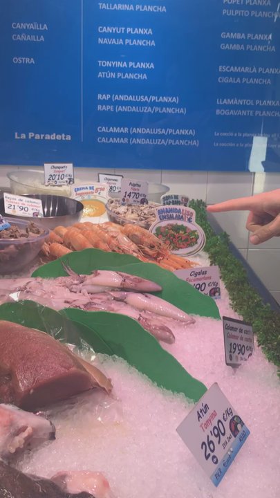 La Paradeta - You pick your own seafood and they will cook it - Seafood Near Me - Barcelona, B