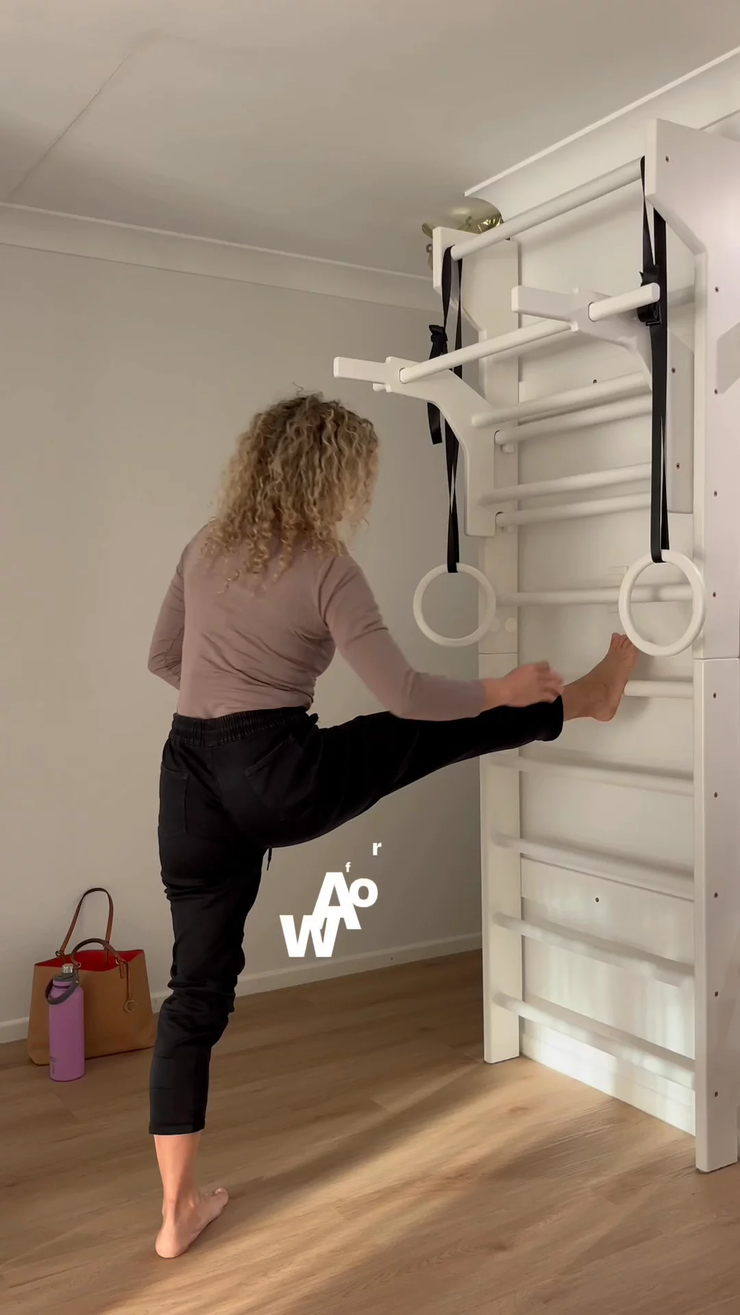 Workout Anytime | Wall Bars Lifestyle UGC