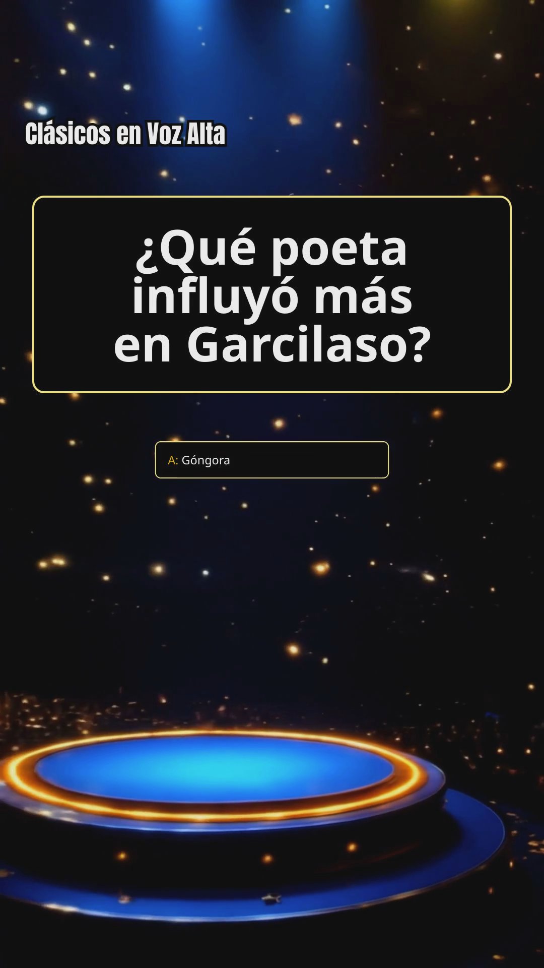 ¿Cuánto sabes del amor en Garcilaso?