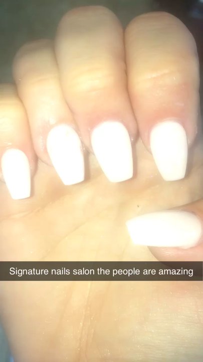 Signature Nails & Spa - Got that one marbled nail I love my nails!!! Thank you - Nail Salons Near Me - Houston, Texas
