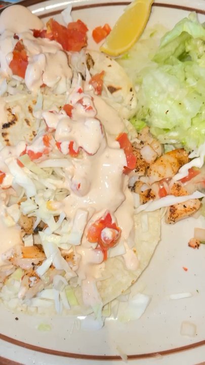 El Rancho Grande - Shrimp tacos and tilapia dish! - Mexican Near Me - Tulsa, Oklahoma