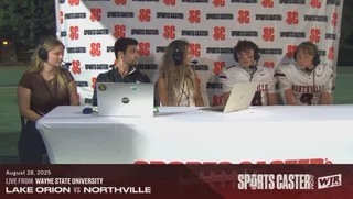 Video thumbnail for video titled Post-Game Win Northville vs Lake Orion