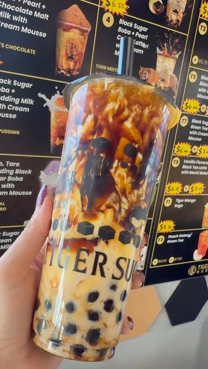 Tiger Sugar - The flavor is rich and intense. I also love the bubble tea; it's always soft and chewy every time I buy it. This is my favorite shop. - Bubble Tea Near Me - Beaverton, Oregon