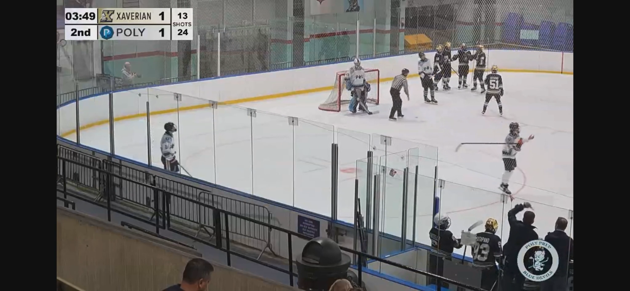 Anthony Prosser's Precision Goal: Xaverian high school  Highlight