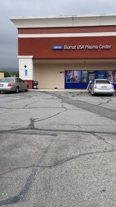 Biomat USA - They dont care about you 40$ for ur next time isnt are fluids worth more - Blood & Plasma Donation Centers Near Me - Upland, California