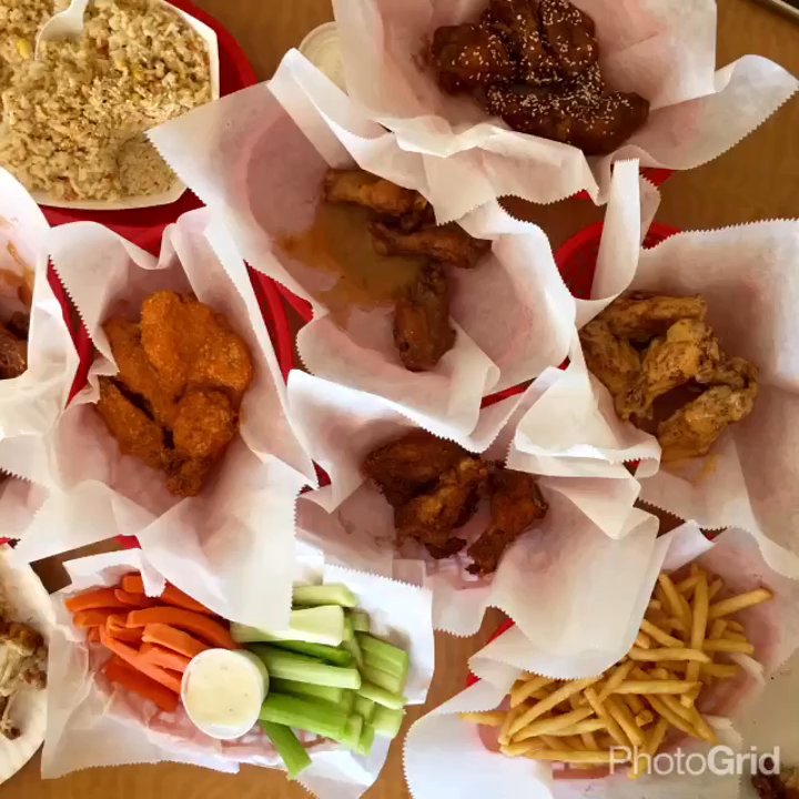 Wings & Rice - A special thank to the awesome owner, Ken, for these amazing wings. - Chicken Wings Near Me - Tucson, Arizona