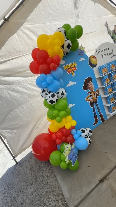 Myra’s Events - Toy Story Birthday! - Balloon Services Near Me