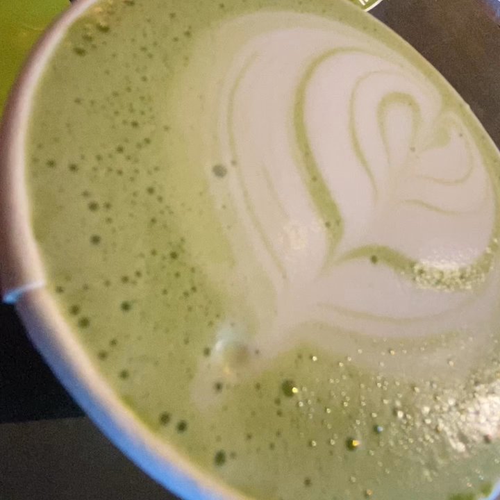 Firecreek Coffee - Matcha ( HoT ) latte.   PERFECT - Coffee & Tea Near Me - Flagstaff, Arizona