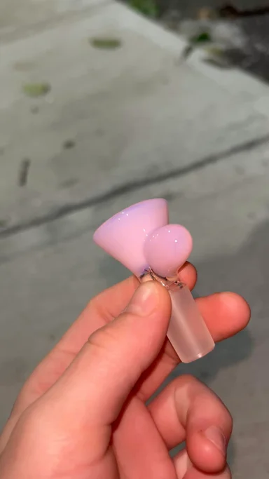 Preview pic of Mavglass thick handle pink slide