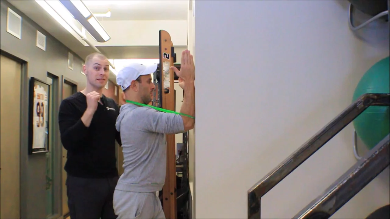 Combined Deep Cervical Flexor and External Rotator Activation