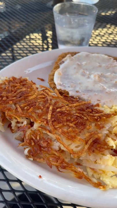 Stonegate Cafe - Chicken Fried Steak and Eggs double hash browns - American Near Me - Parker, Colorado