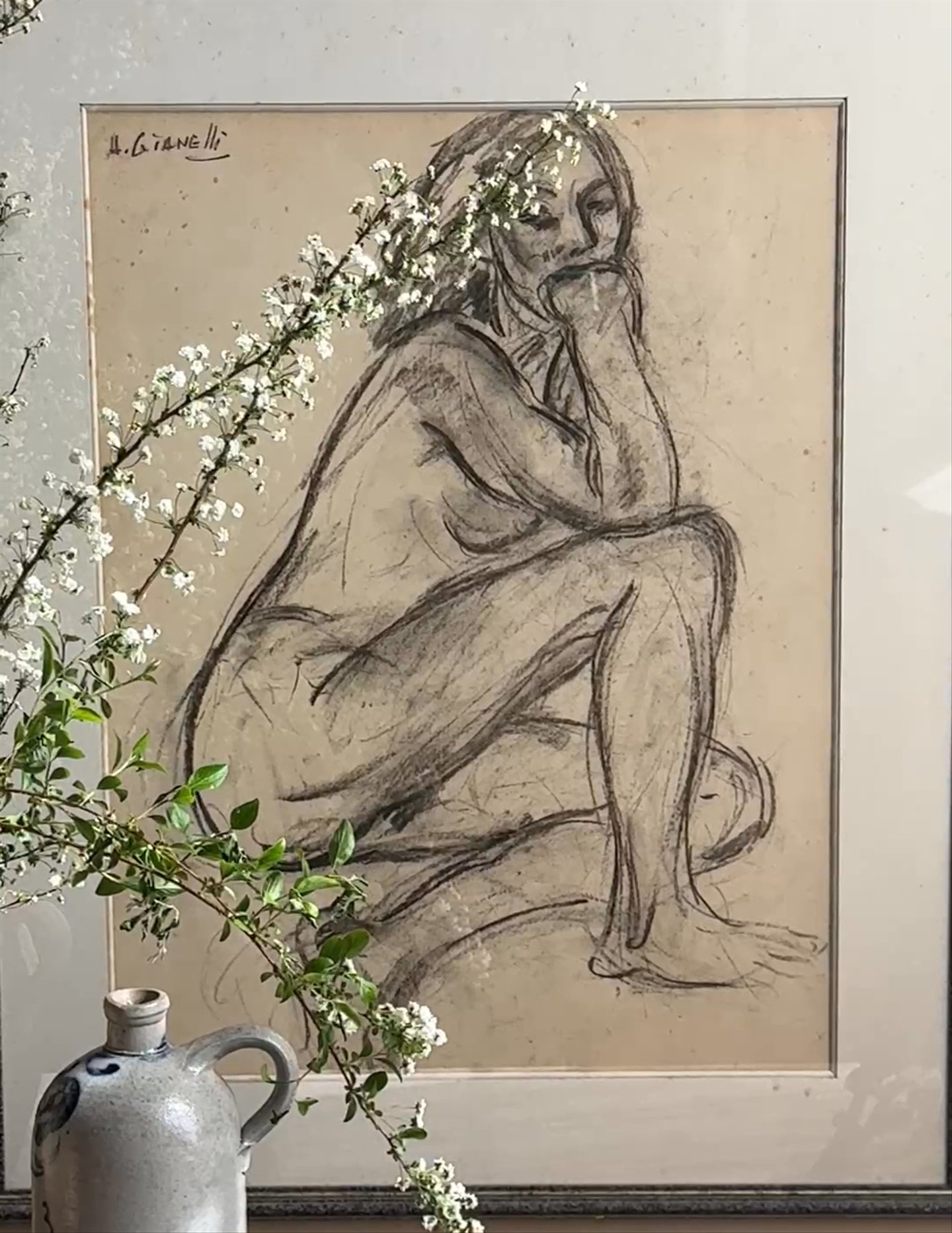 Nude Charcoal - Antoine GIANELLI