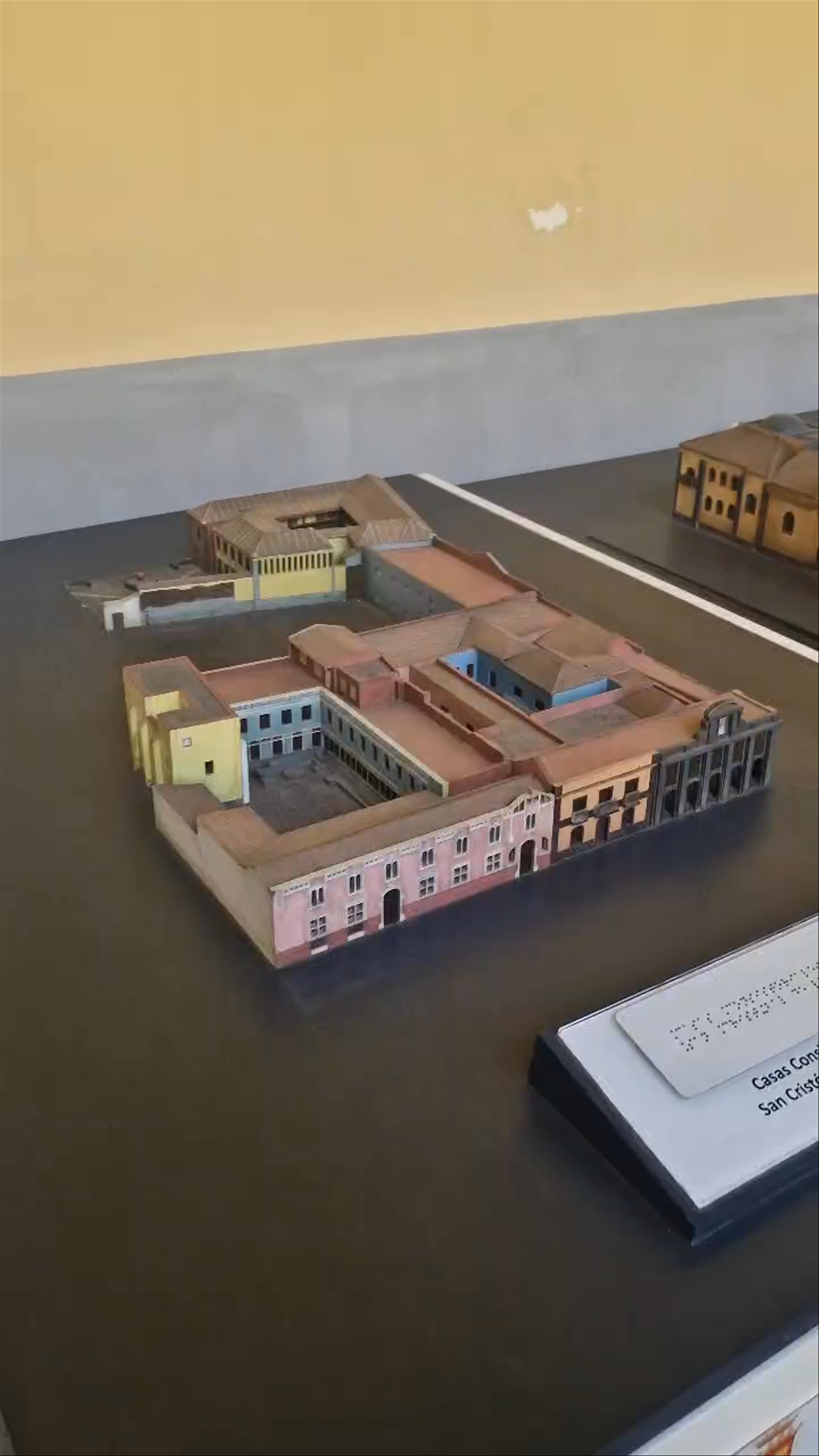 Architectural Scale Models in Plaza del Adelantado, La Laguna
