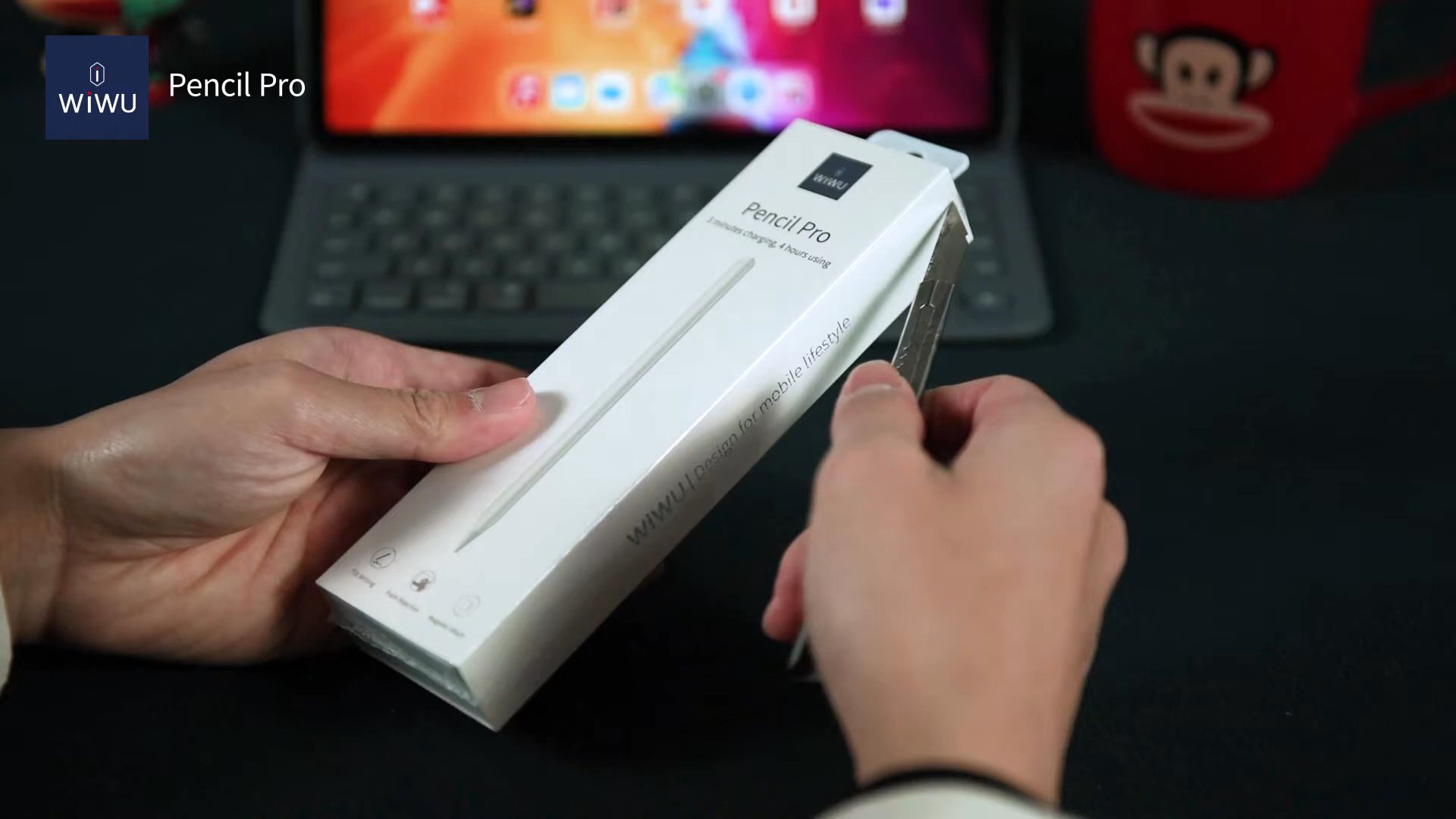 WiWU Pencil C Pro a tilt-sensitive and palm-rejecting active capacitive stylus.