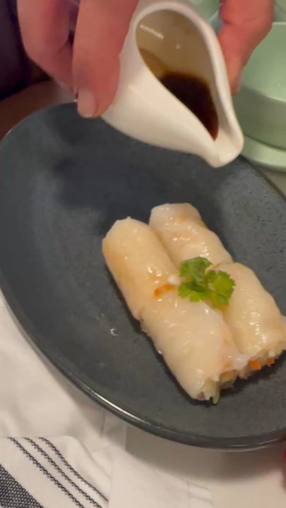 Silk Road - Crispy Shrimp Rice Rolls - Dim Sum Near Me - Houston, Texas