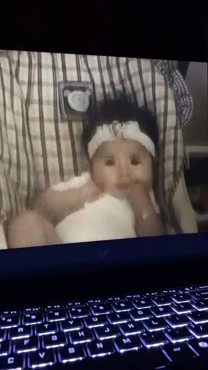 Memory Trove - Me as a baby in 2005. - Digitizing Services Near Me