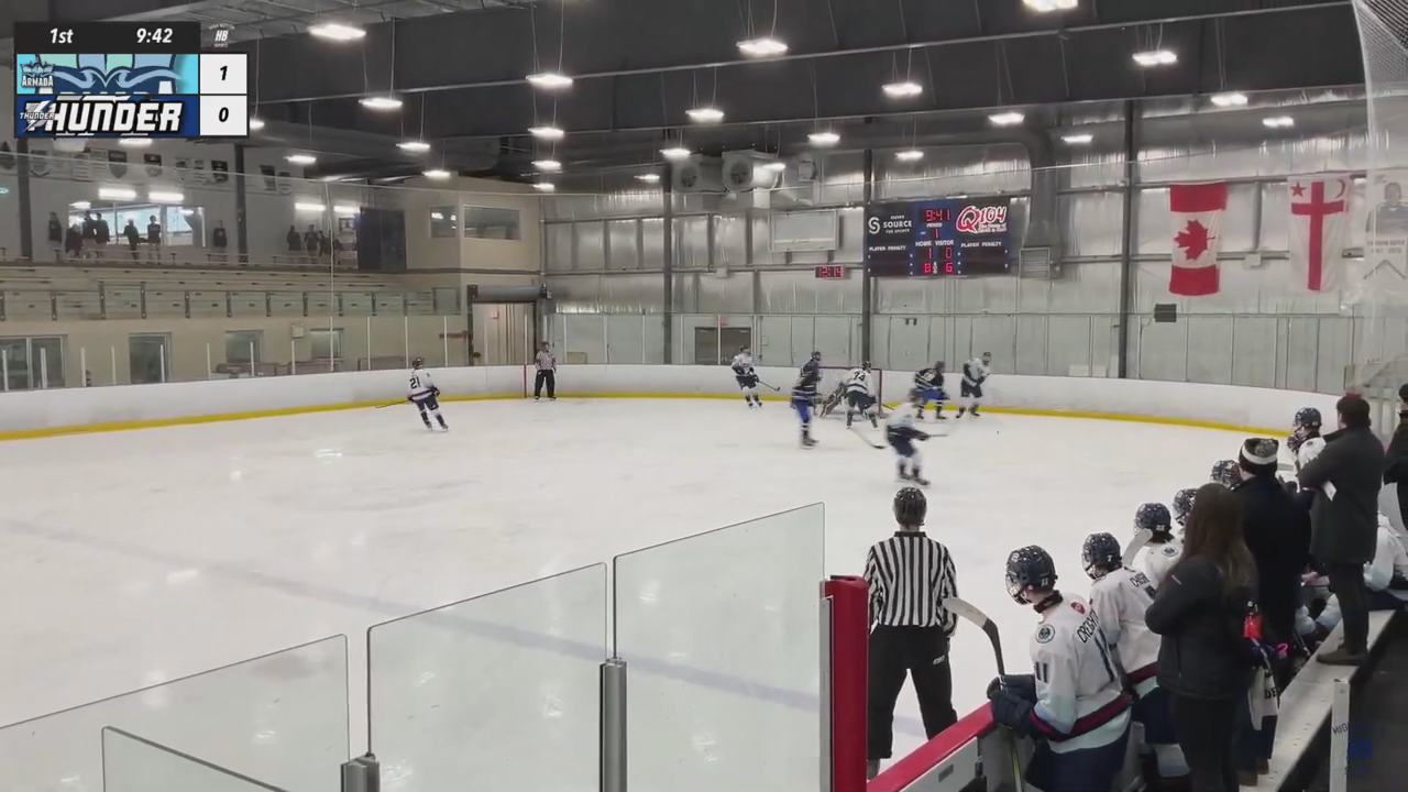 Alec Heughan-McLeod: Defensive Highlights & Key Saves U16AAA Basin Armada