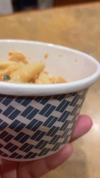 la Madeleine - The side of pasta I was given on my to go order. - French Near Me - McKinney, Texas