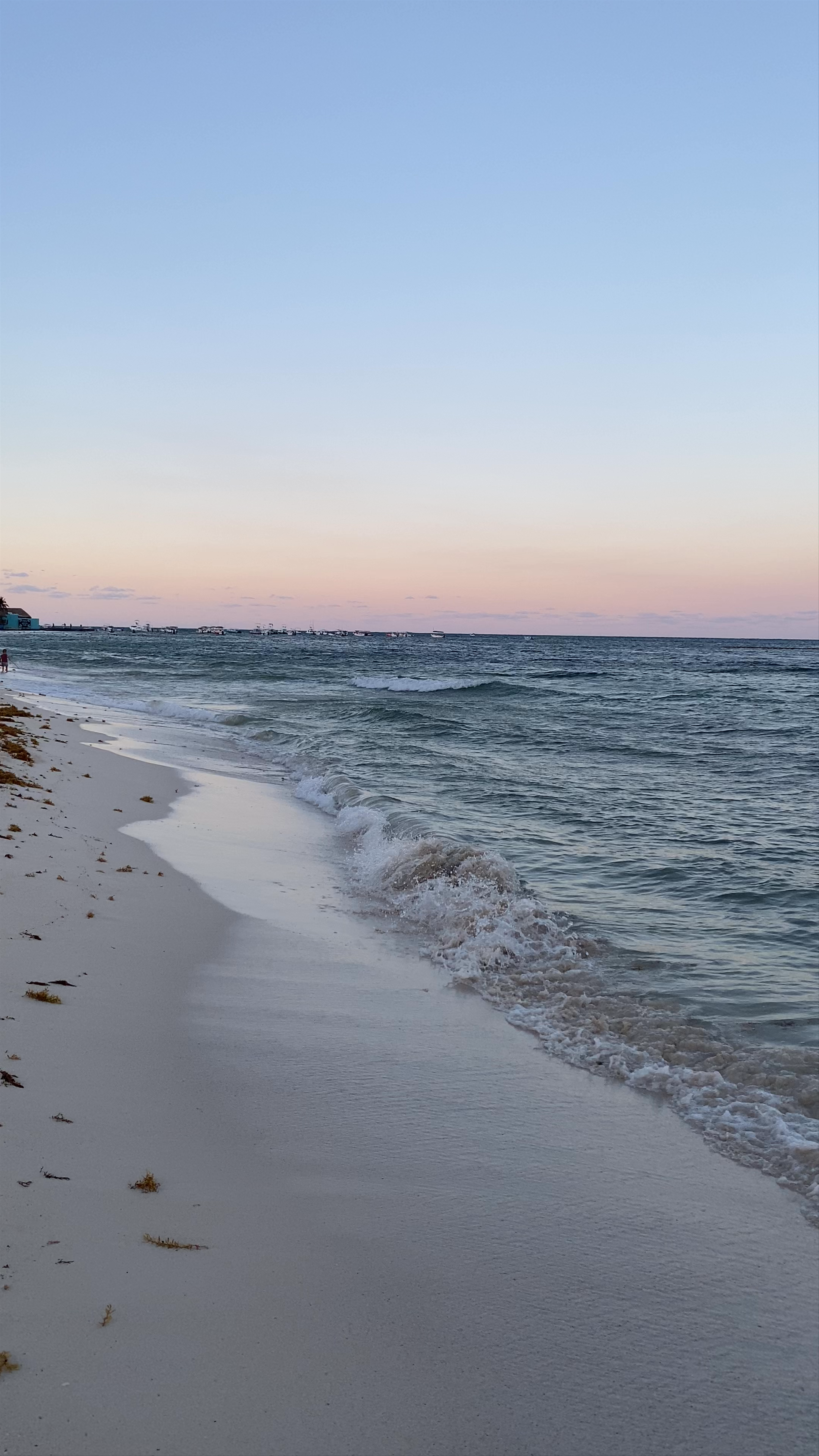 Sunset Serenity at Playa Mamitas, Playa del Carmen