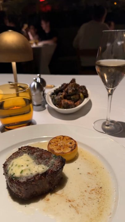 Mr. Lyons - Filets, macaroni and cheese, and Crispy Brussels Sproutsels - Steakhouses Near Me - Palm Springs, California