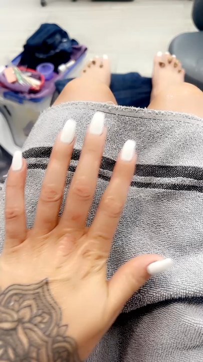 Nail Genie - Also, didn't paint the top edges of my nails - Nail Salons Near Me - Newark, California