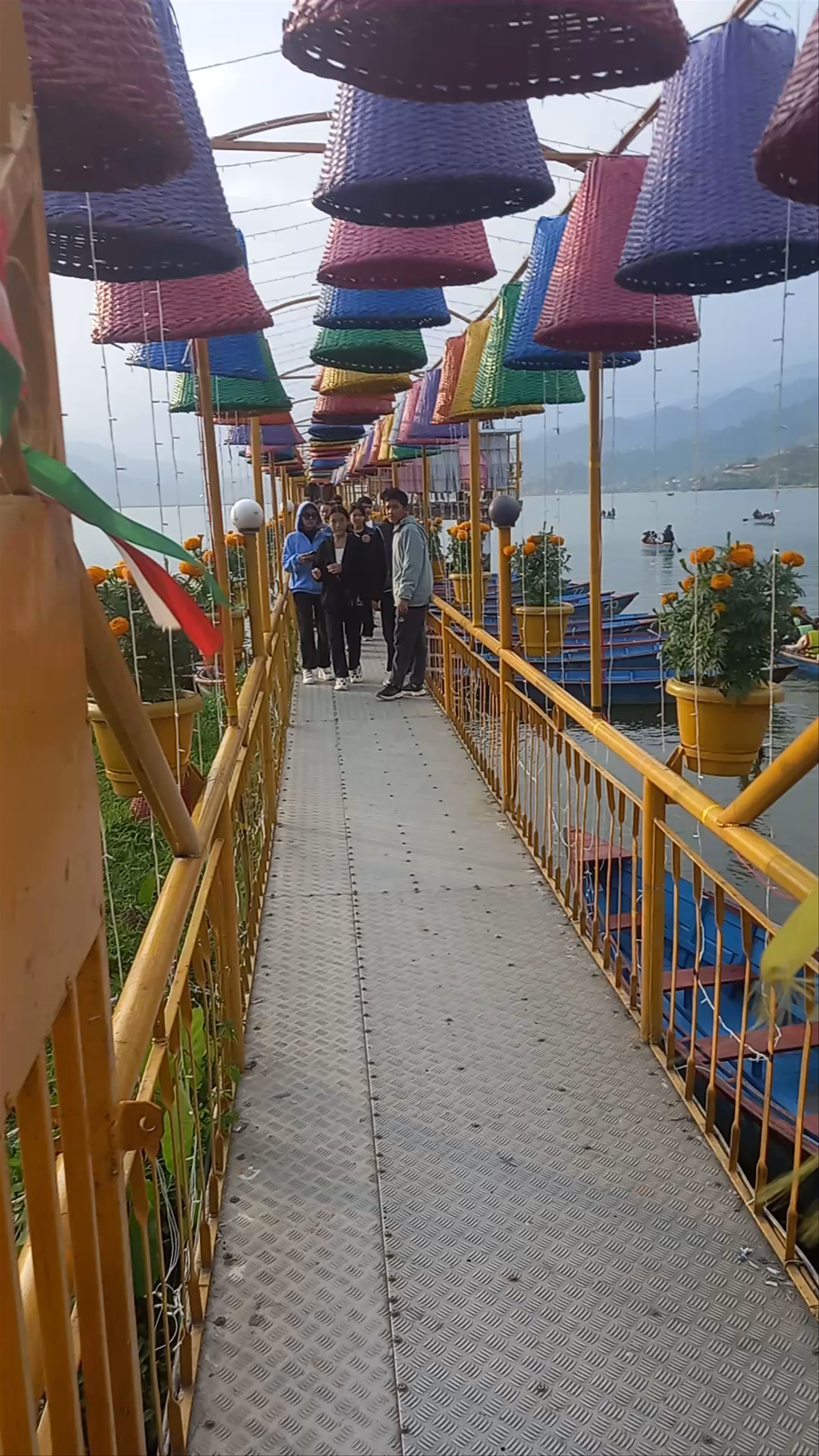 Phewa Lake View Walkway Experience in Pokhara, Nepal