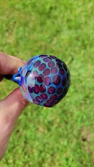 Preview pic of Amber purplicious honeycomb spoon