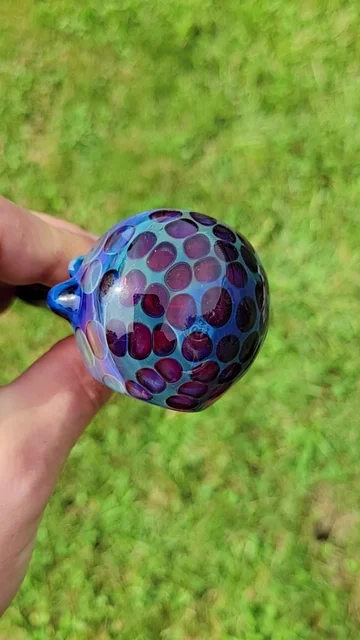 Preview pic of Amber purplicious honeycomb spoon