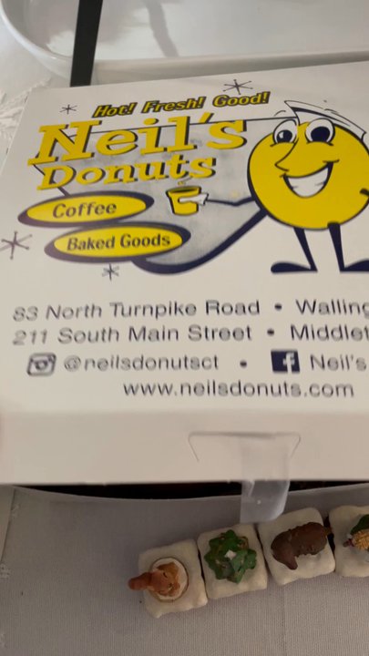 Neil's Donuts - Mixed boxes for our graduation gathering around Christmas time 21' - Bakeries Near Me - Wallingford, Connecticut