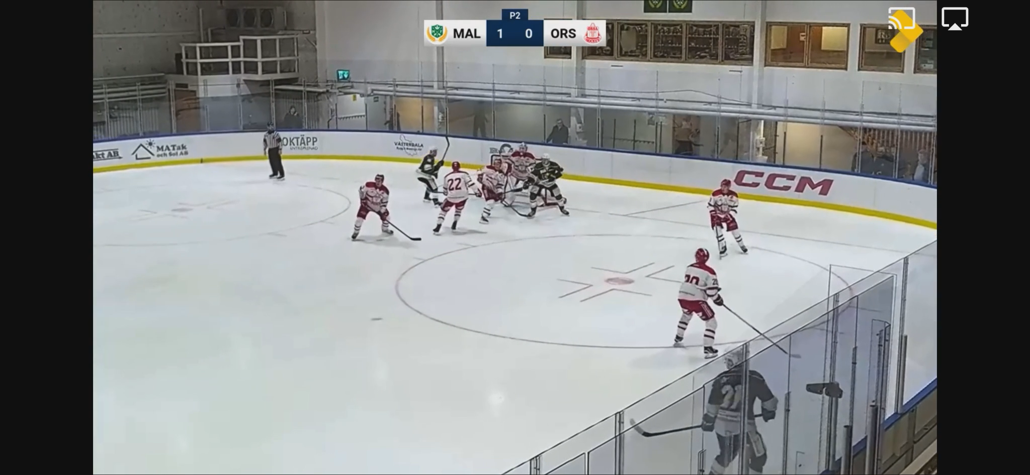 Arvid Läth Goal vs Orsa IK Div 2 Senior Region Väst