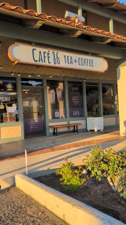 Cafe 86 - The front entrance - Desserts Near Me - Placentia, California