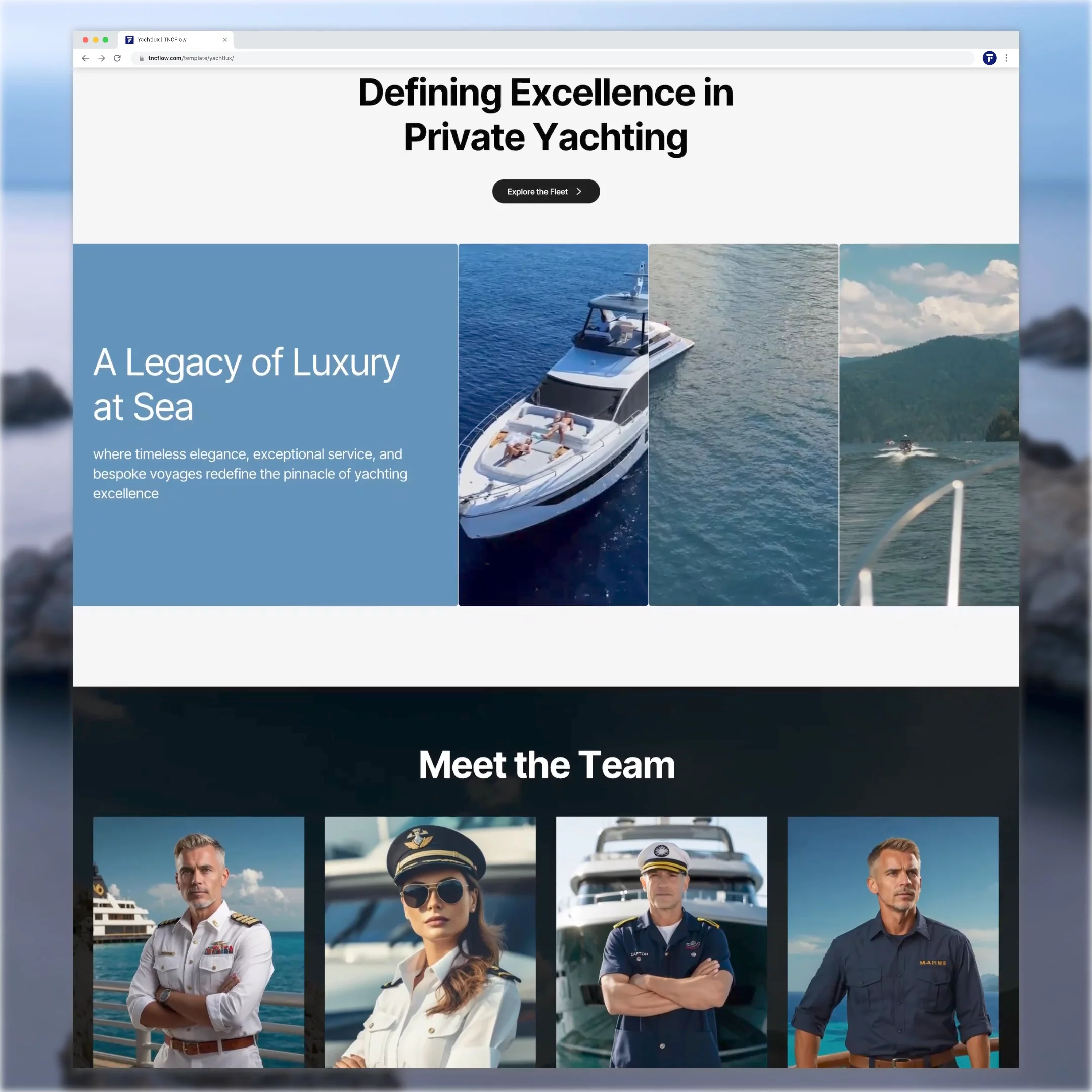 Yachtlux is a luxury yacht rental website template built for ambitious travel and rental businesses. It combines a polished design with yacht booking, destination and guest details, pricing, services, and yacht showcases to help luxury travel, vacation rental, boat rental, sailing, and marine tourism businesses present premium experiences and attract new customers.Explore the Yachtlux template 👉 https://framer.link/IY7x9wB