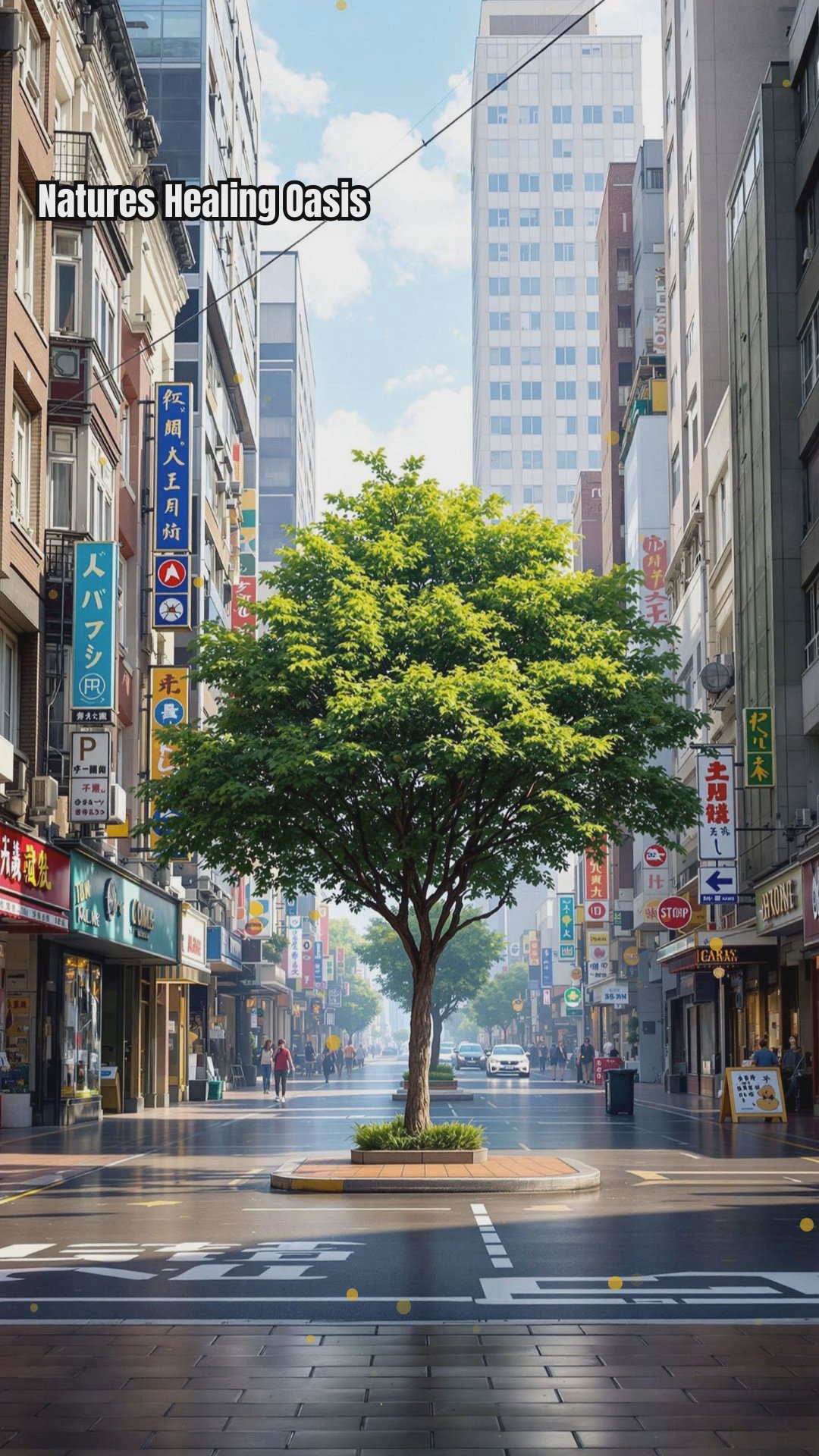 Protective Energies in Urban Environments: How City Trees Shield Humans from Stress