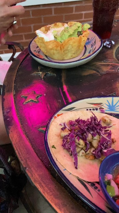 Agaves Cantina - Right after our dinner was served! Hot fresh food! Yum!! - Bars Near Me - Mount Pleasant, South Carolina