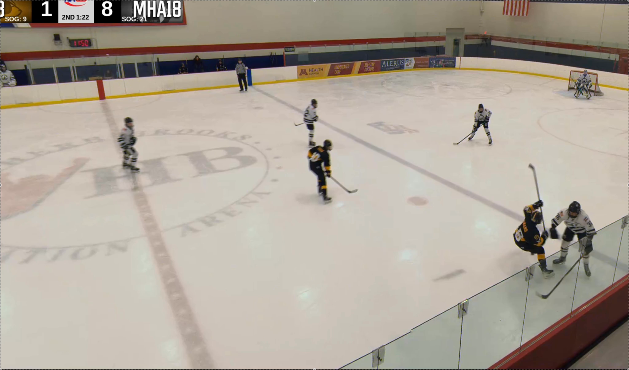 Steel Owens: Crushing Hit & Smart Play in Defensive Zone