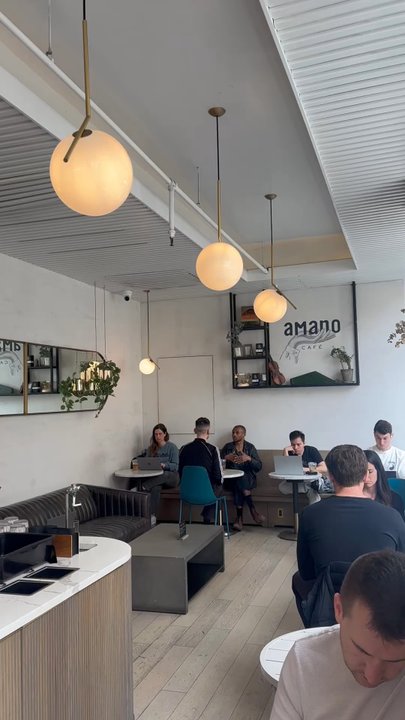 Amano Café - interior - Cafes Near Me - New York, New York