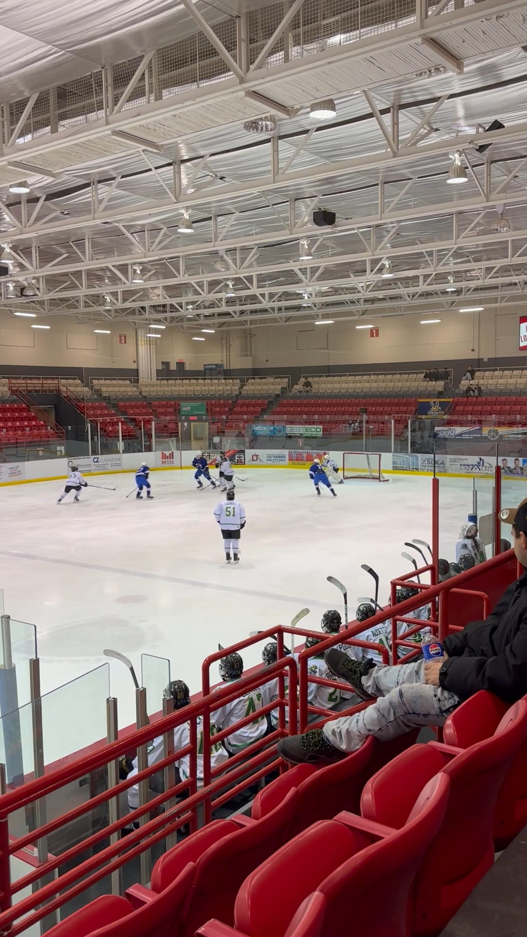 Édouard Rousselle's Save - M15 D1 Highlight at International Tournament