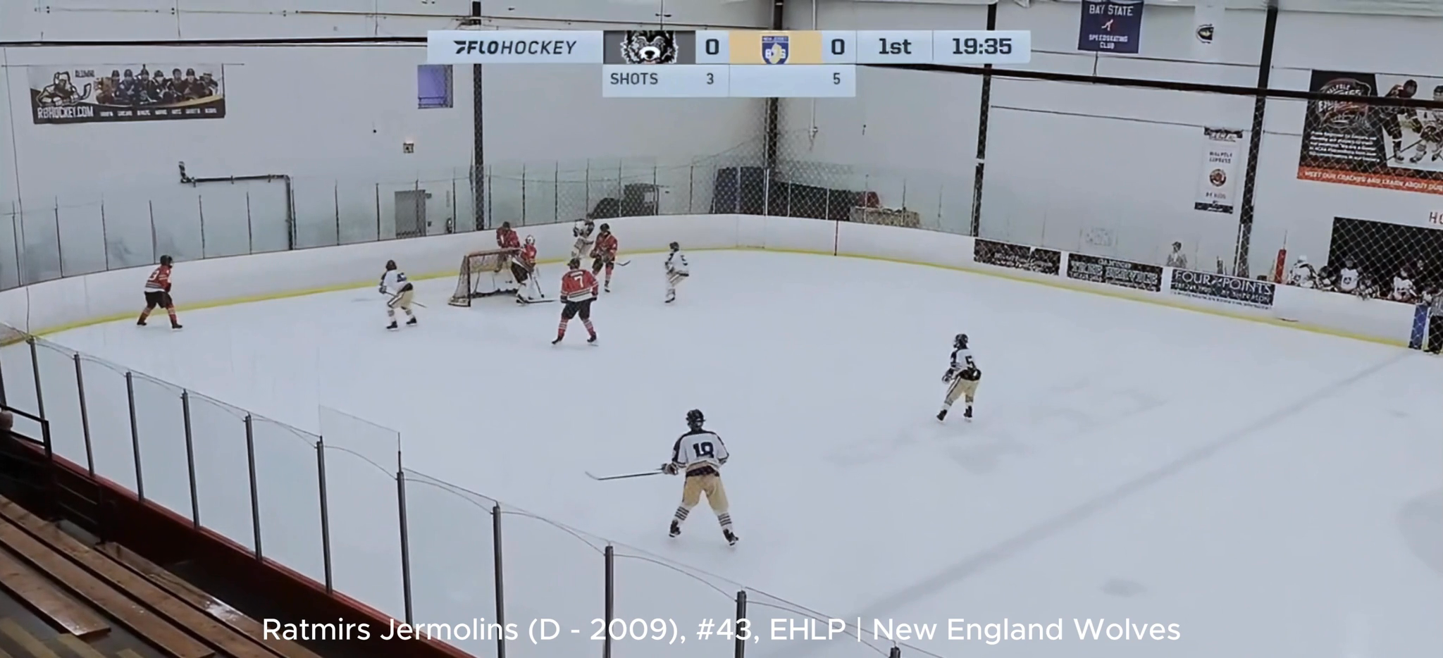 Ratmirs Jermolins (D - 2009): Full Shift Highlights vs New Jersey 87's
