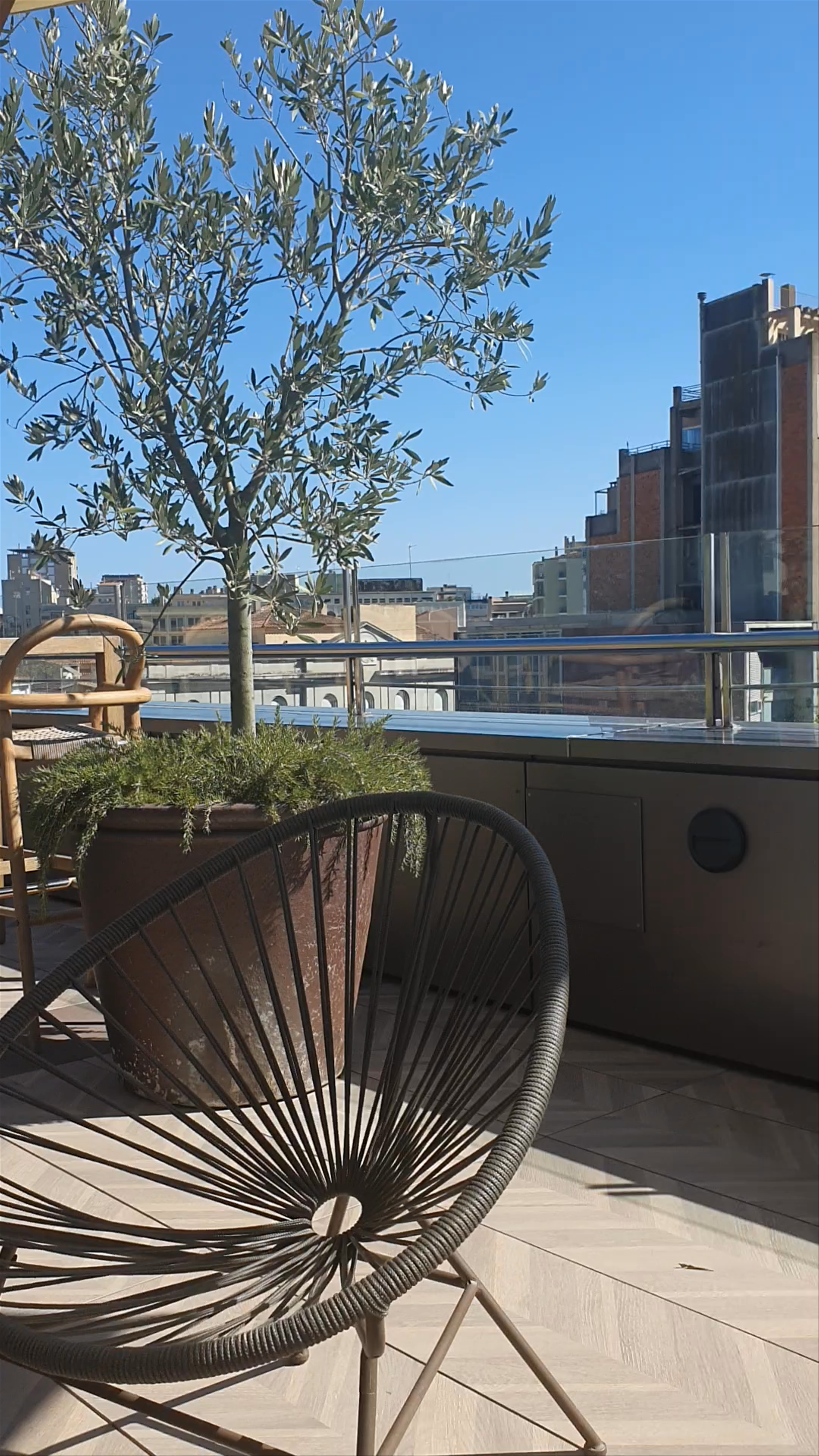 Sunny Rooftop Chill at Hotels Ultonia Girona