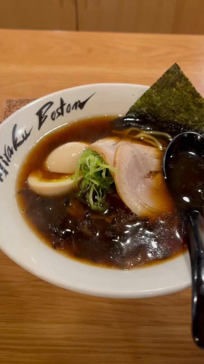 Miraku Boston - Shoyu ramen - Ramen Near Me - Brookline, Massachusetts