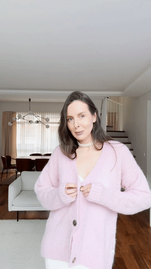 Mohair Cardigan - Pink | MELODY – SALANIDA