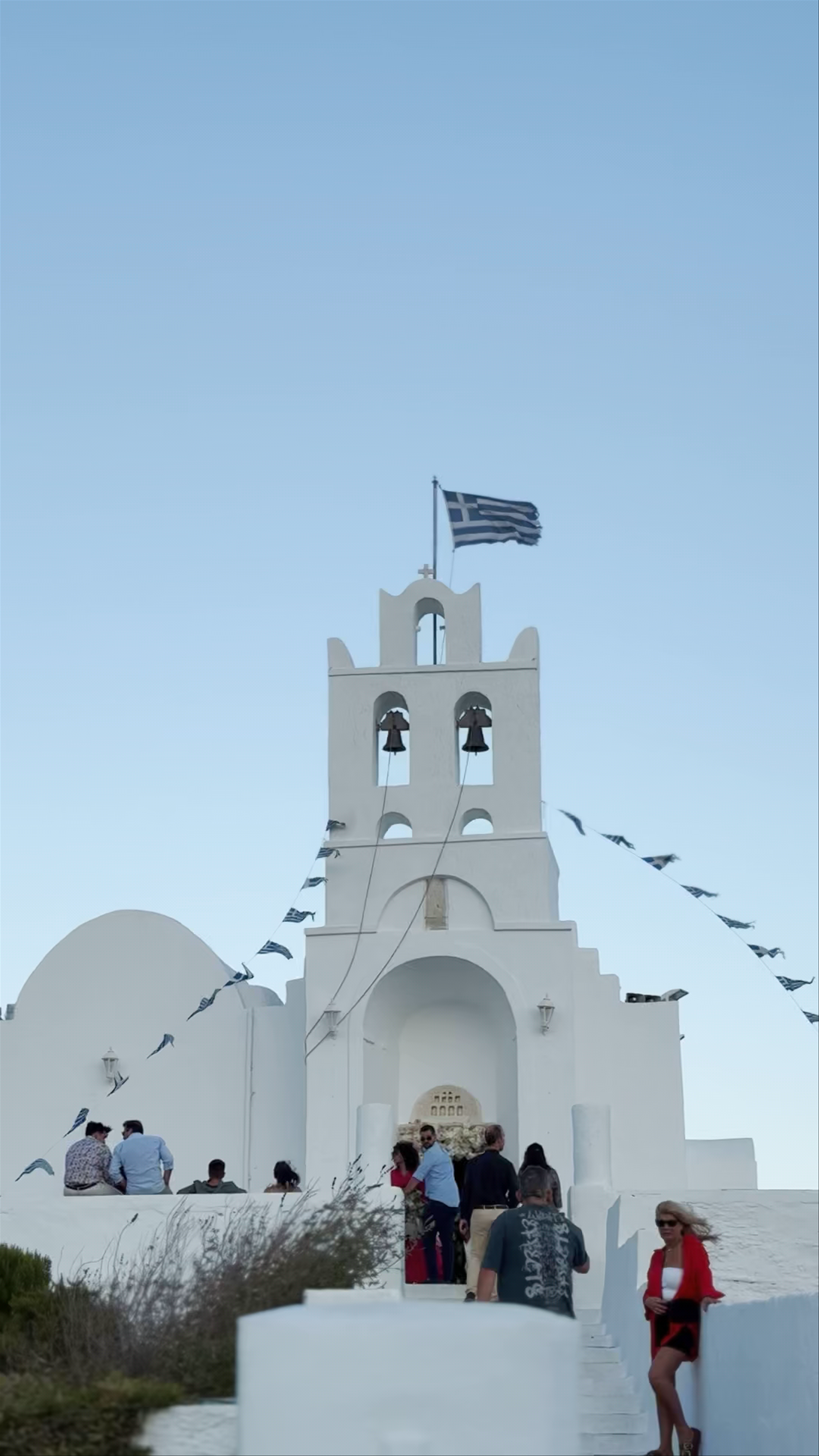 Chrisopigi Monastery: Serene Sunset Moments on Milos Island
