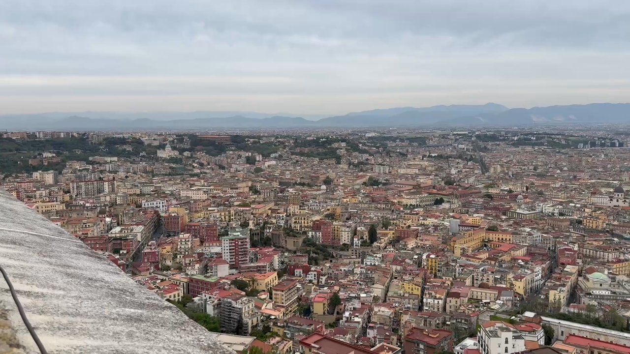 Castel Sant'Elmo - I could spend hours just enjoying this view of Naples and Mount Vesuvius! - Museums Near Me - Naples, NA