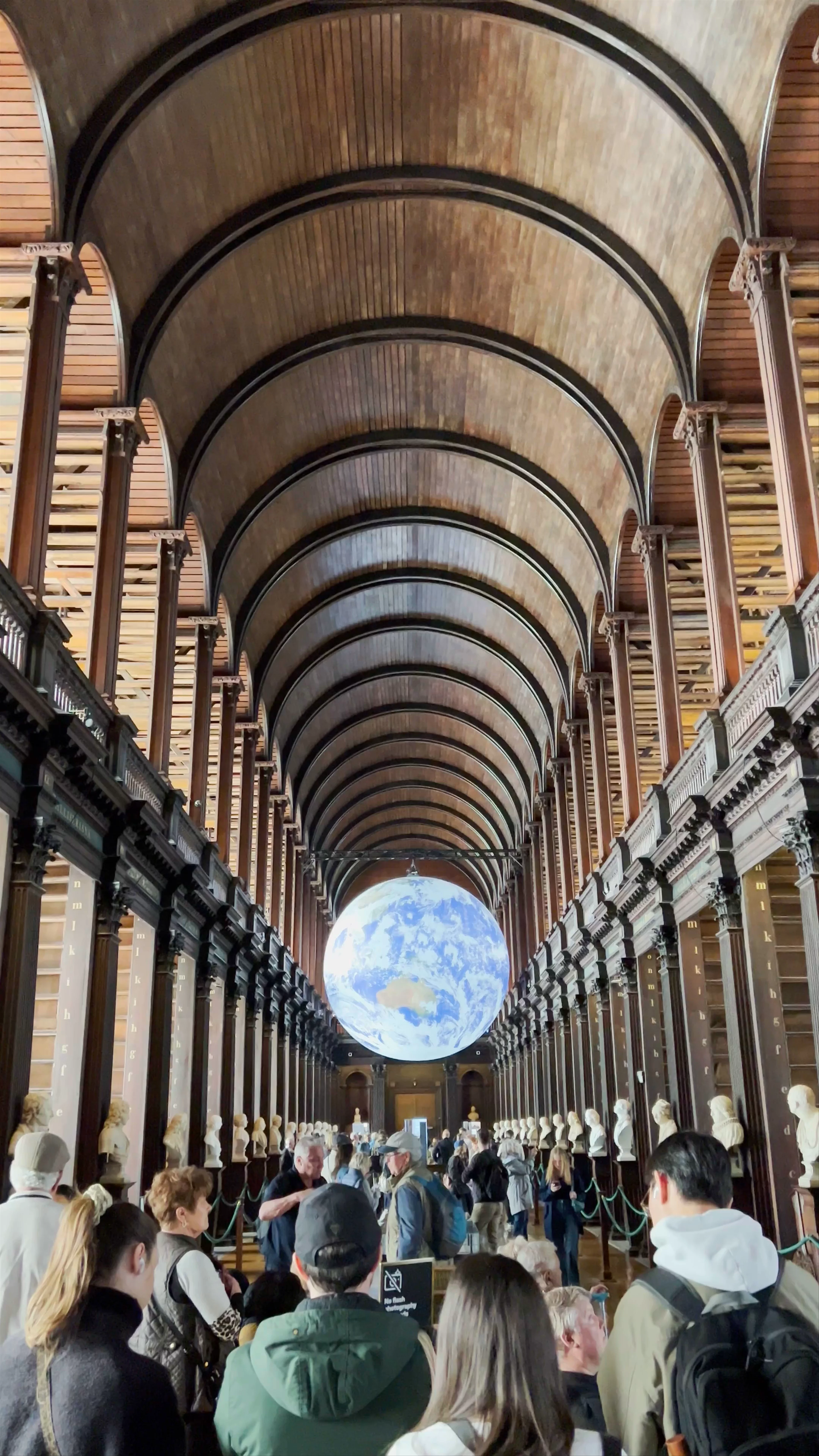 Trinity Long Room, Trinity College, College Green, South-East Inner City, Dublin, Ireland